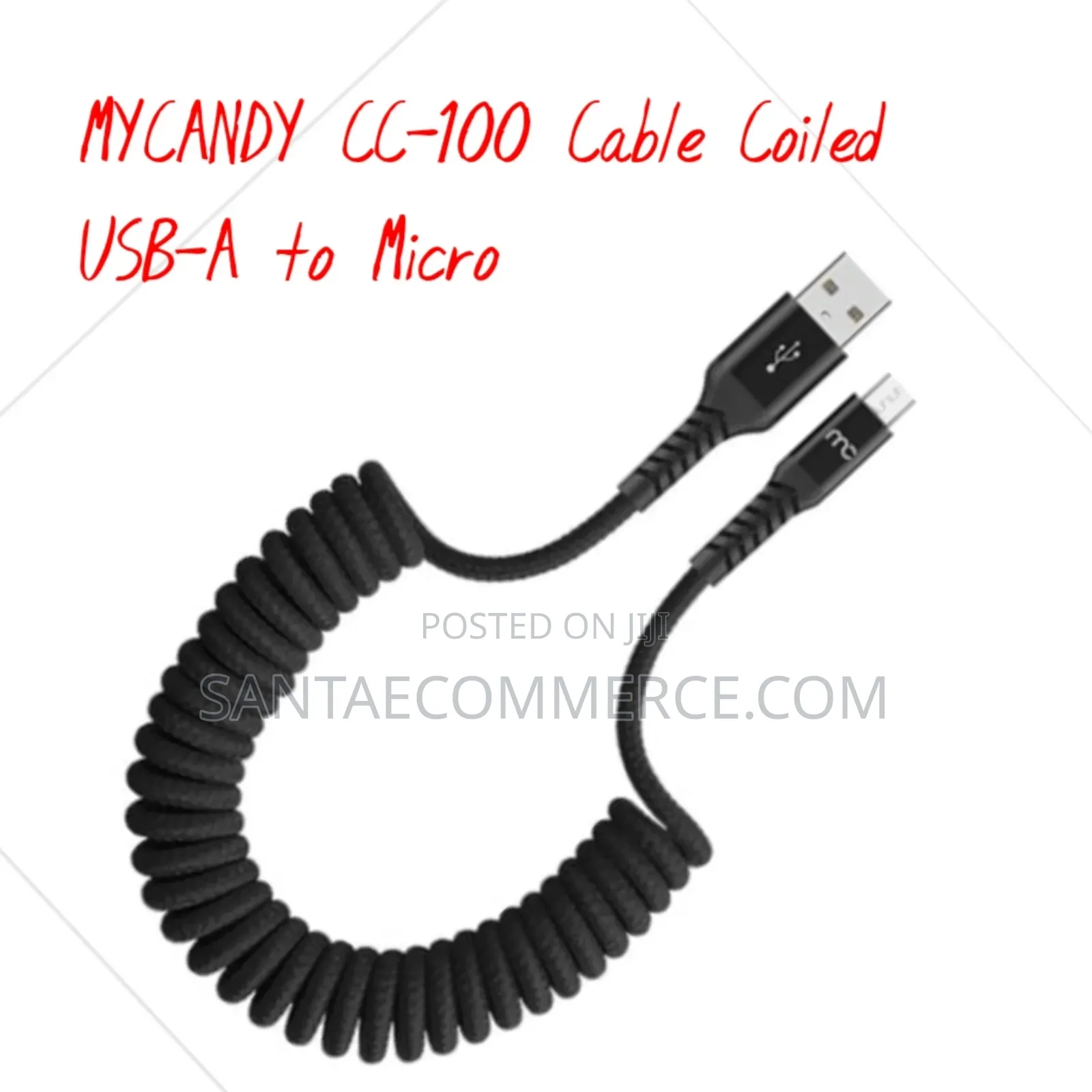Mycandy Cc-100 Cable Coiled Usb-a to Micro