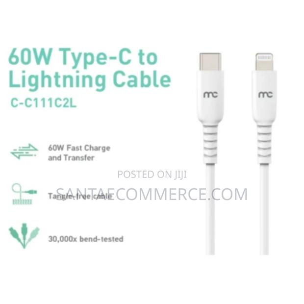 60w Type-C to iPhone Lightning Charging Cable