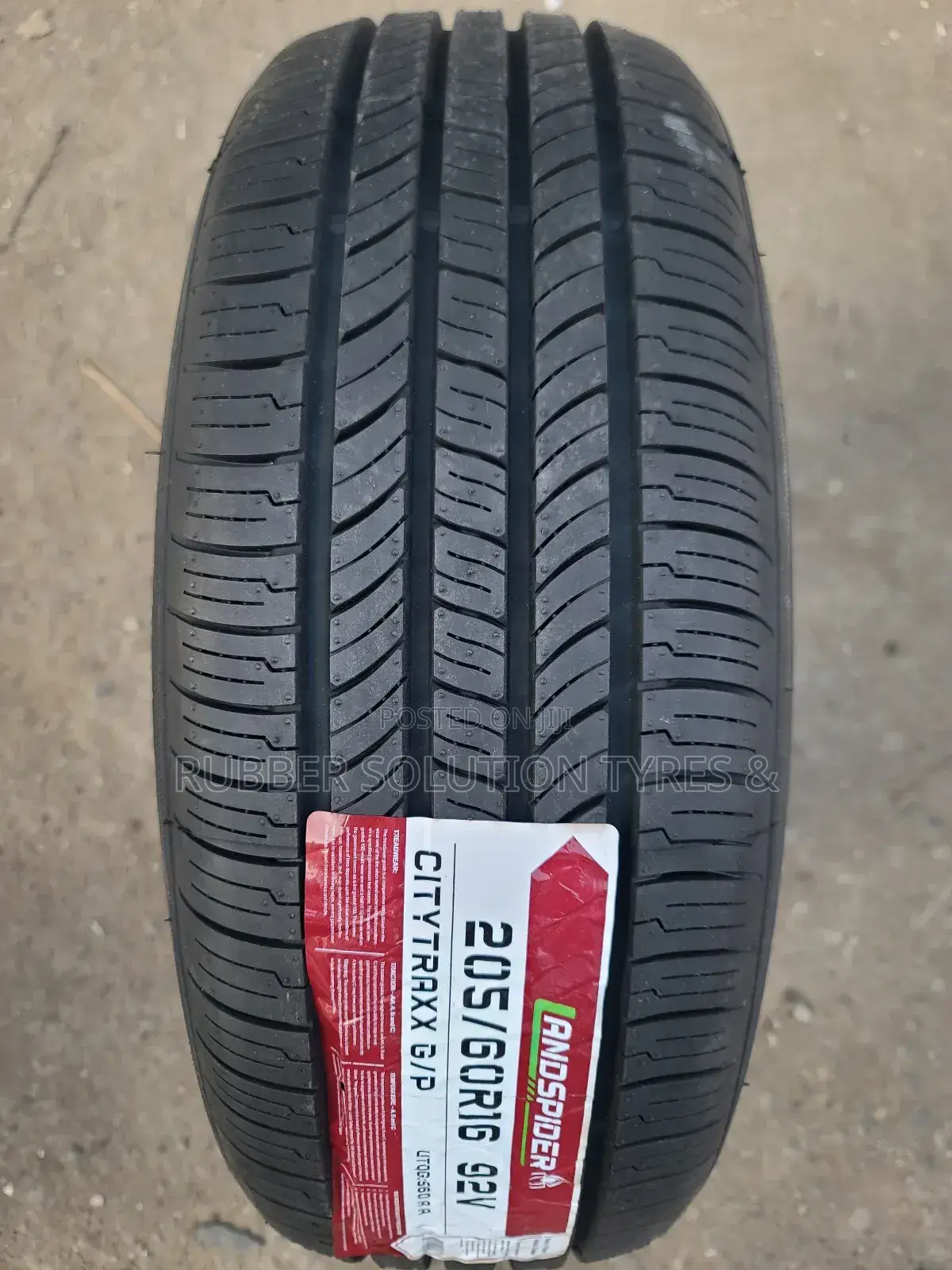 205 /60 R16 Landspider Tyres 92v Made in Thailand