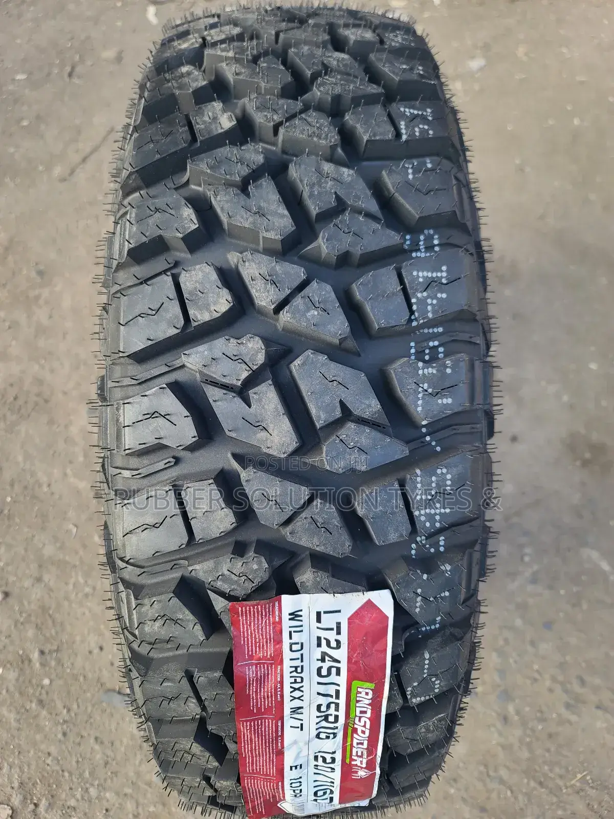 245 /75 R16 Landspider Tyres 10pr M/T Mud-Terrain [Made in Thailand ]