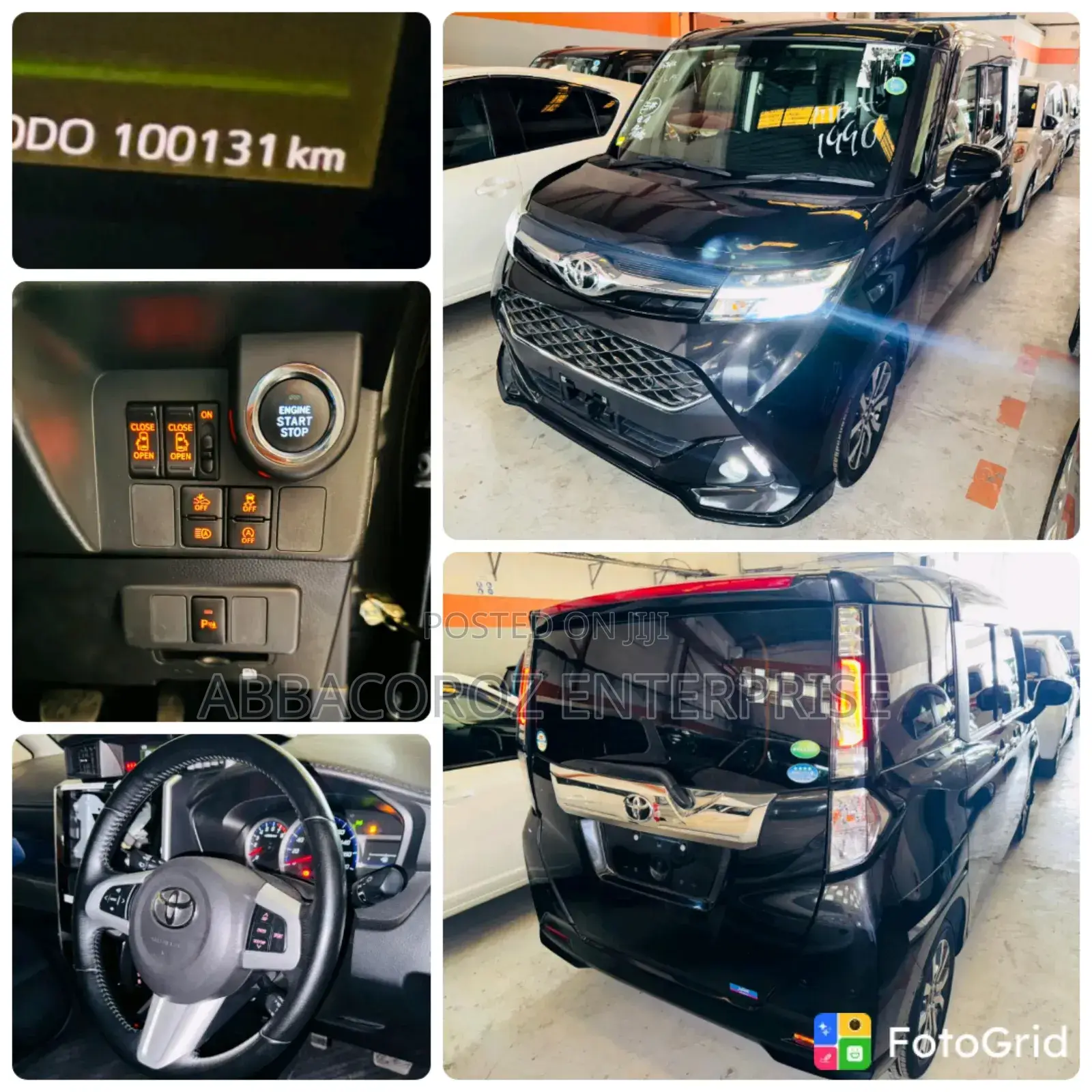 Toyota Tank 1.0 FWD 2019 Black