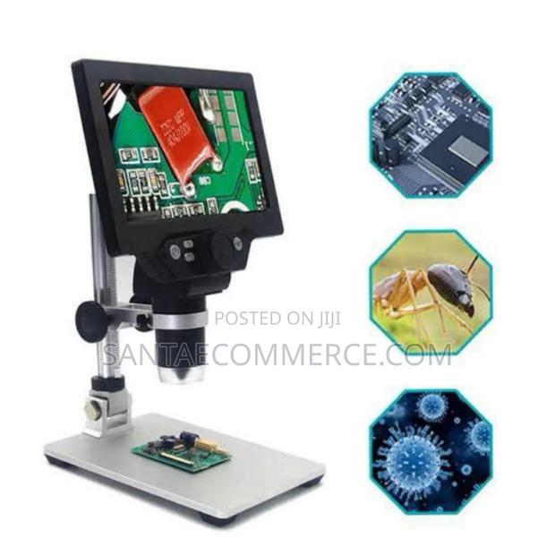 1200x Portable Digital Microscope With 7-Inch LCD Display - main view