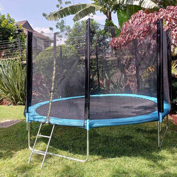 14ft Safe Land Trampoline - main view