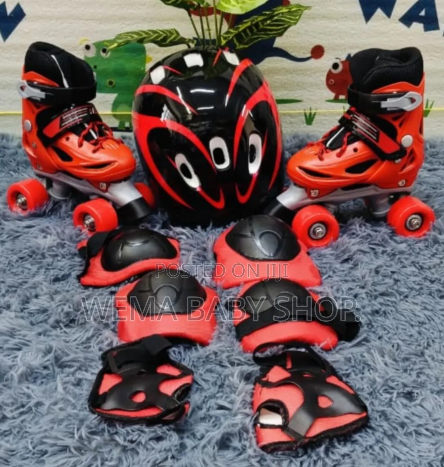 Kids Skating Shoes Complete Set