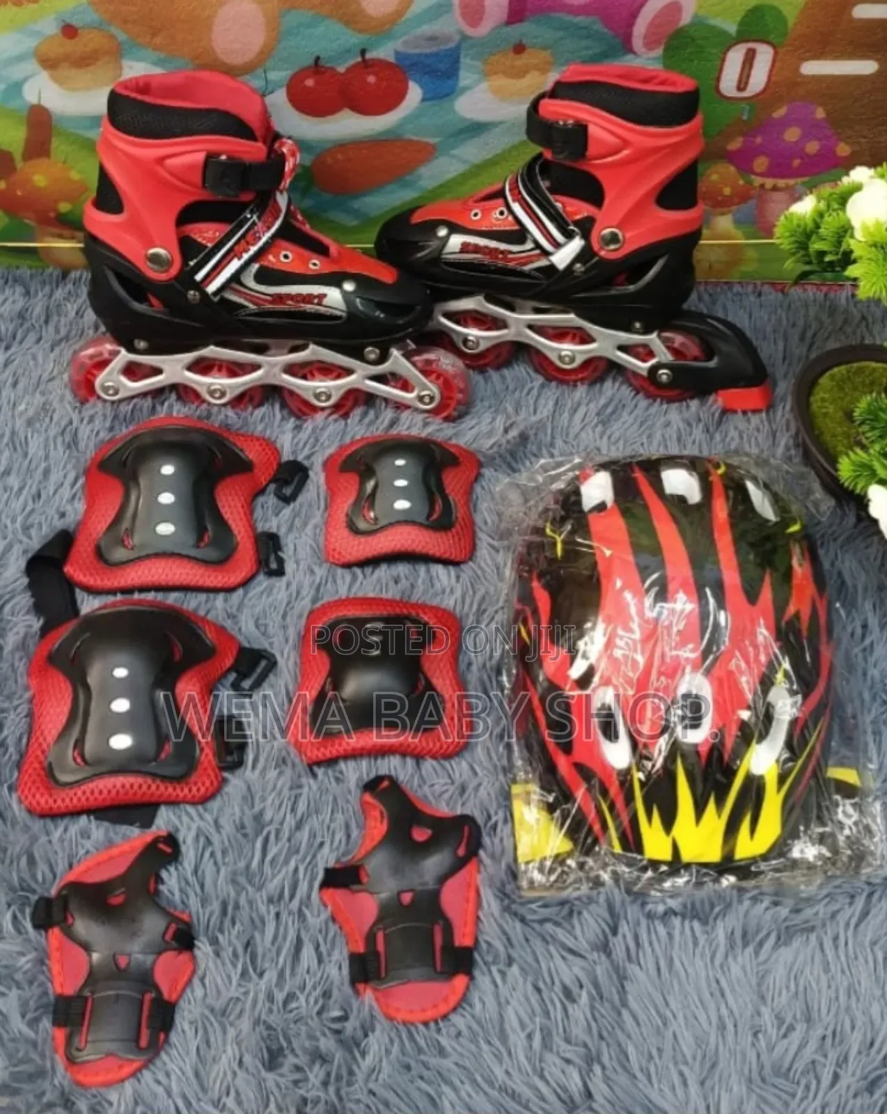 Kids Skating Shoes Complete Set