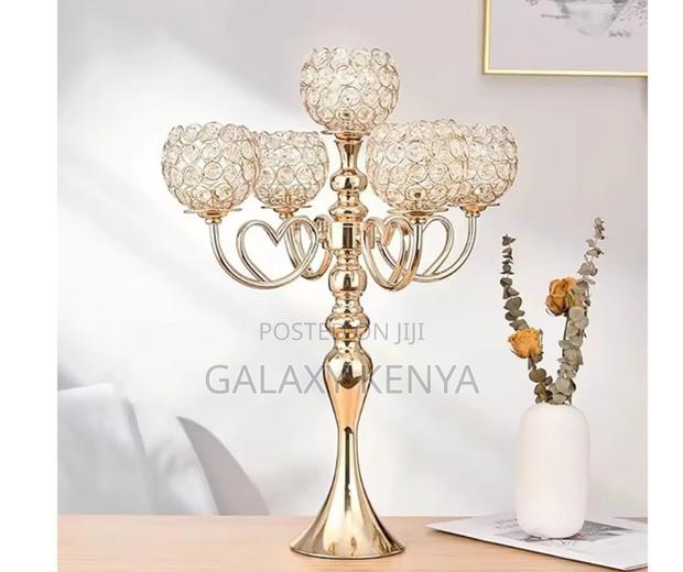 5 Arm Candle Holder - main view