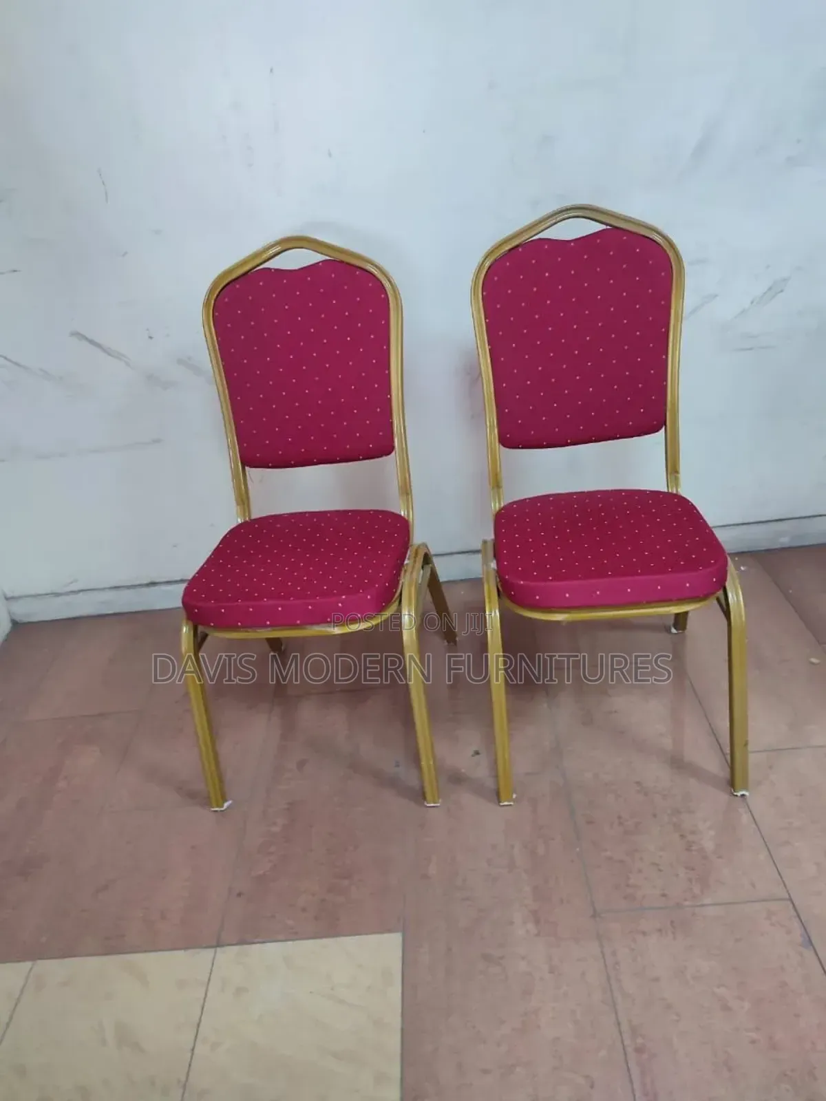 Red Conference Chairs