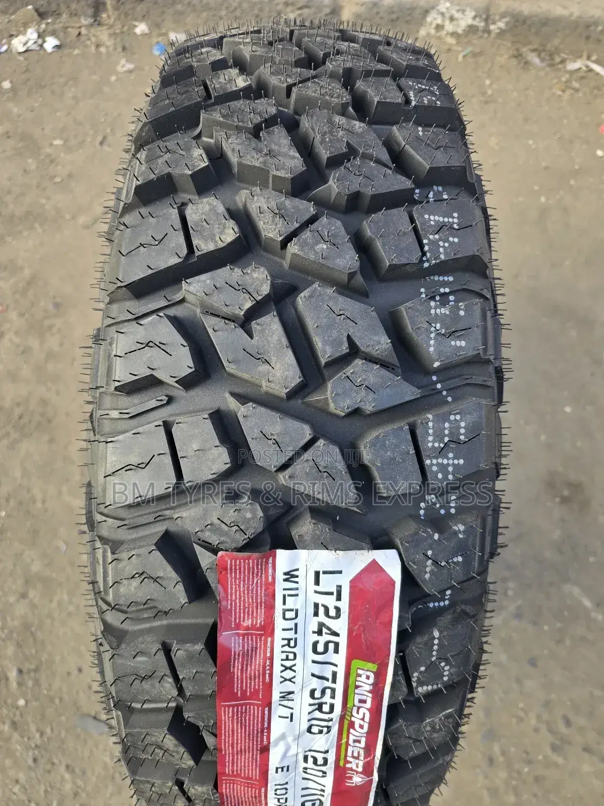 245 /75 R16 Landspider Tyres (Mud Terrein)