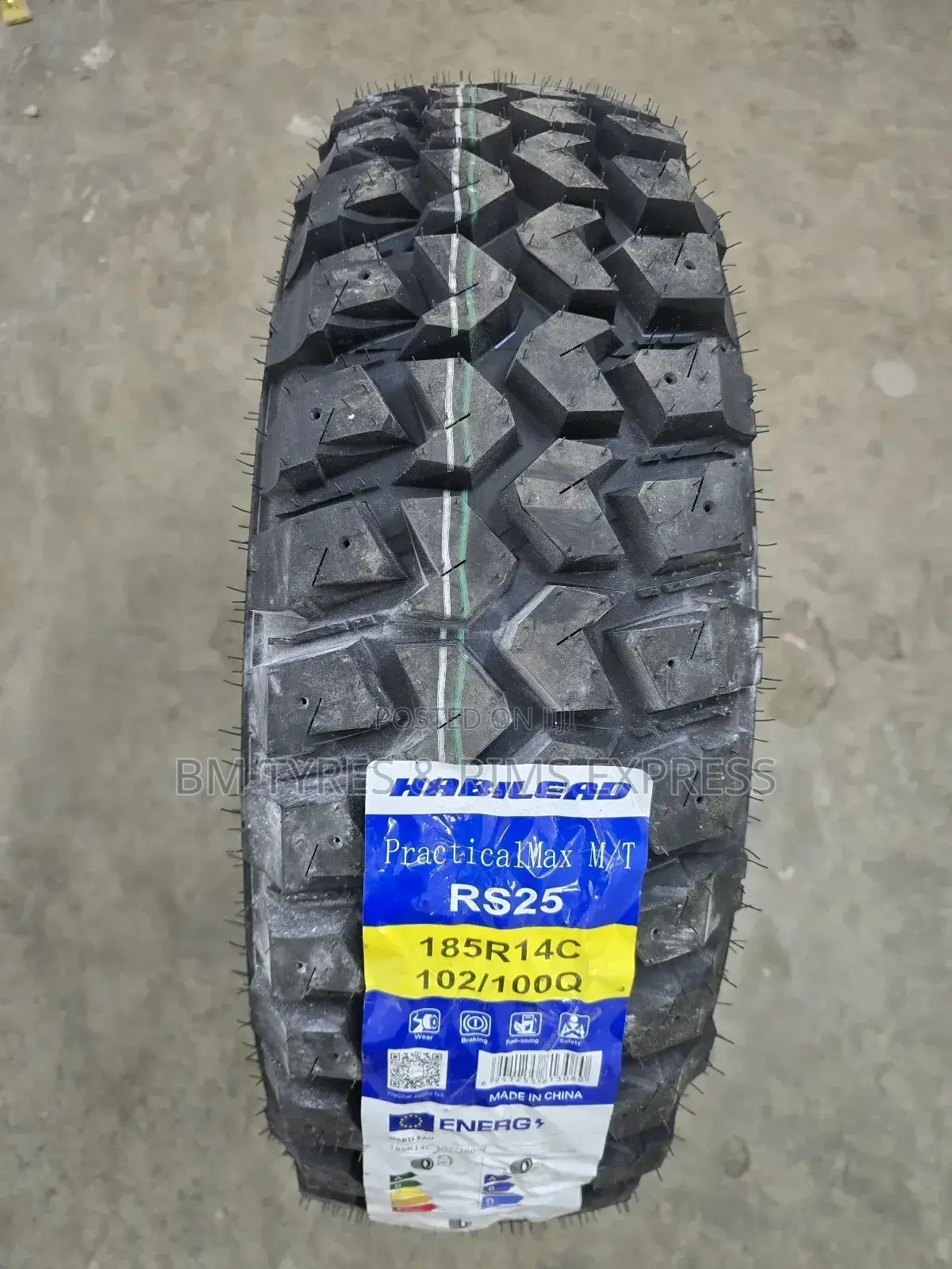185 R14 Habilead Tyres (Mud Terrein)
