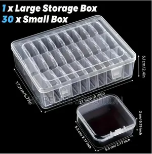 30 Grid Plastic Organizer Box