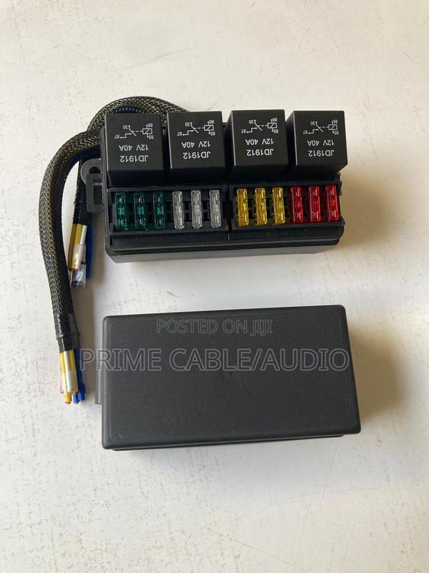 Automotive Wired Relay Fuse Box - main view