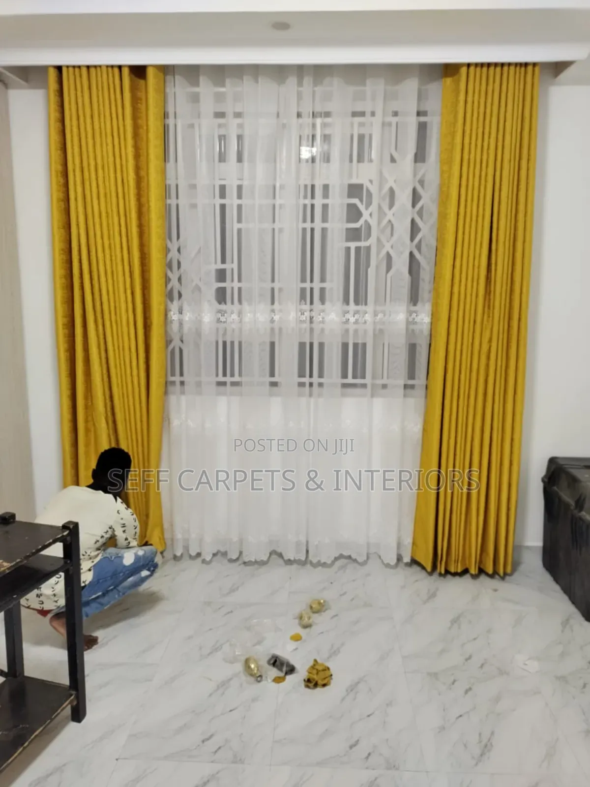 House Curtains and Pillows