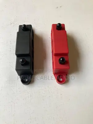 Power Distribution Blocks With + (Red) and Negative (Black) Bus Bars