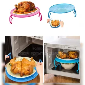 Microwave Tray Placement Rack