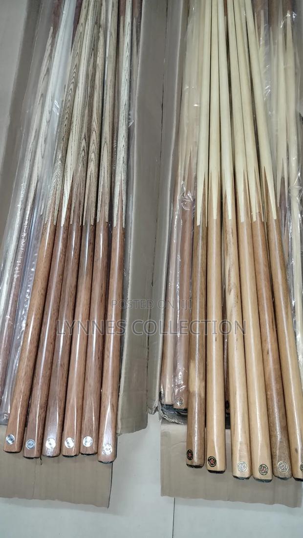 Hard Wood Cue Sticks ( House Cue Sticks