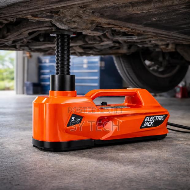 Electric 5 Tonne Hydraulic Car Jack - main view