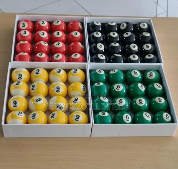 Billiard Pool Table Balls