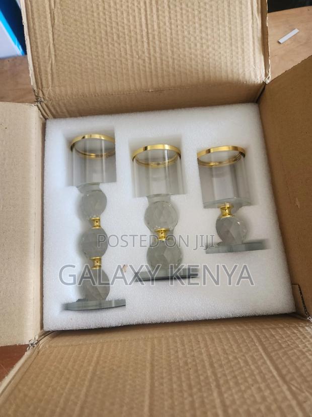 Crystal Glass Candle Set - thumbnail 4