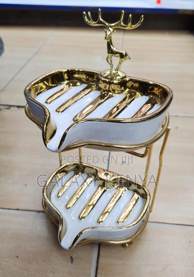 Double Ceramic Soap Holder - thumbnail 3