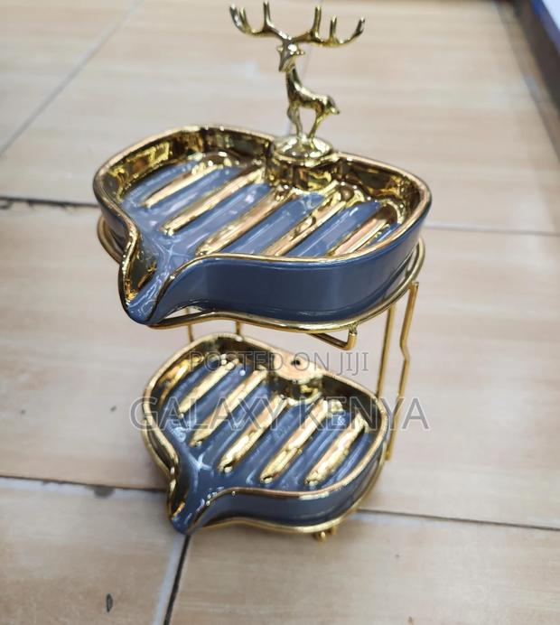 Double Ceramic Soap Holder - thumbnail 4