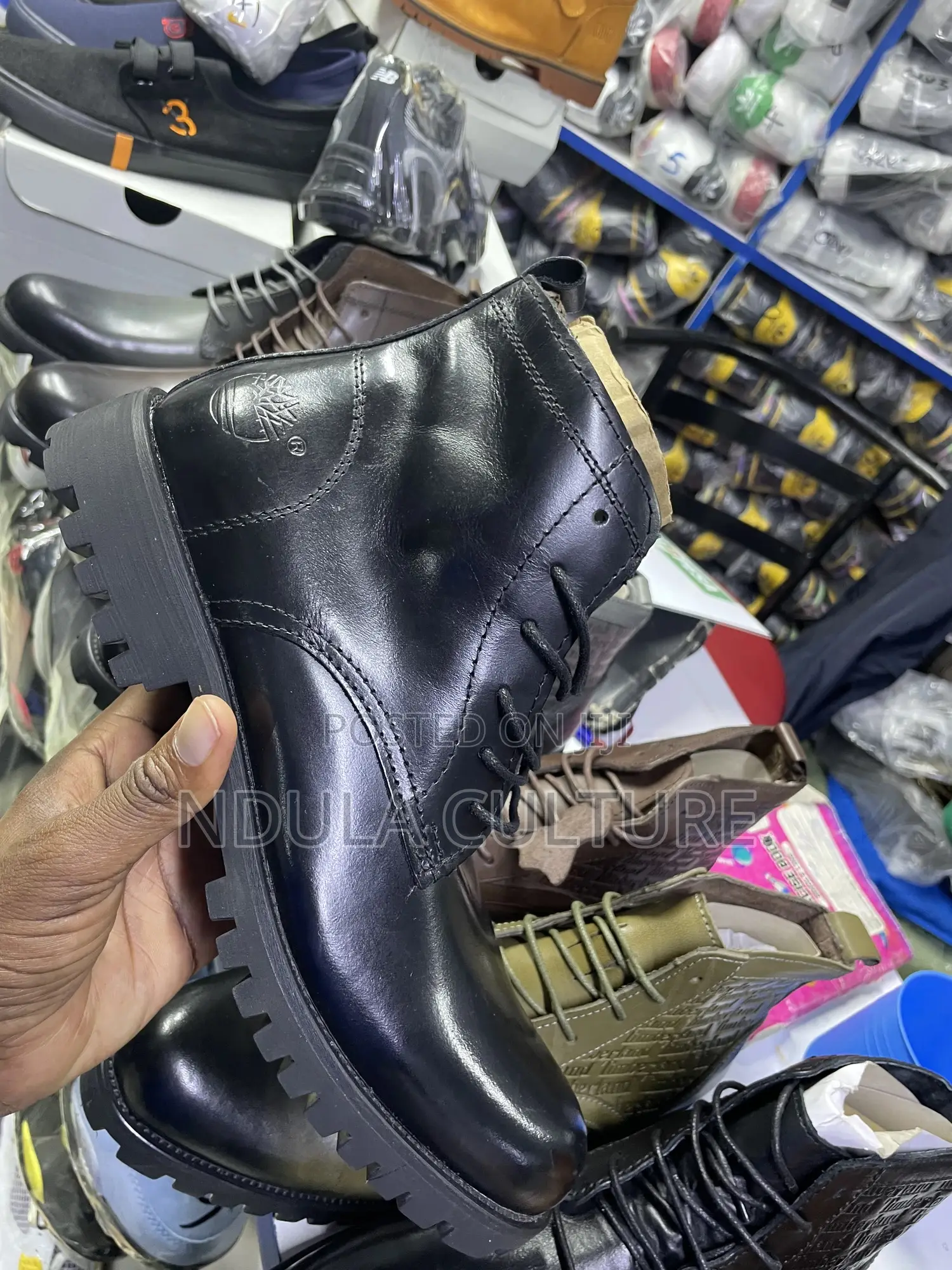 Timberland//Louis Vuitton High Cut Boots