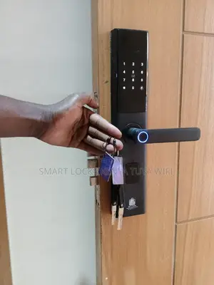Smart Lock Tuya Wifi App Fingerprint Cerradura Inteligente Handle