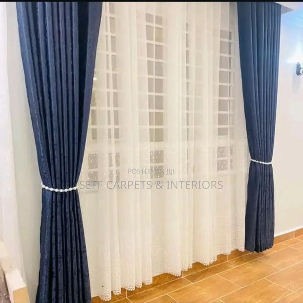 Complete Curtains and Sheers Set Best Prices Nairobi
