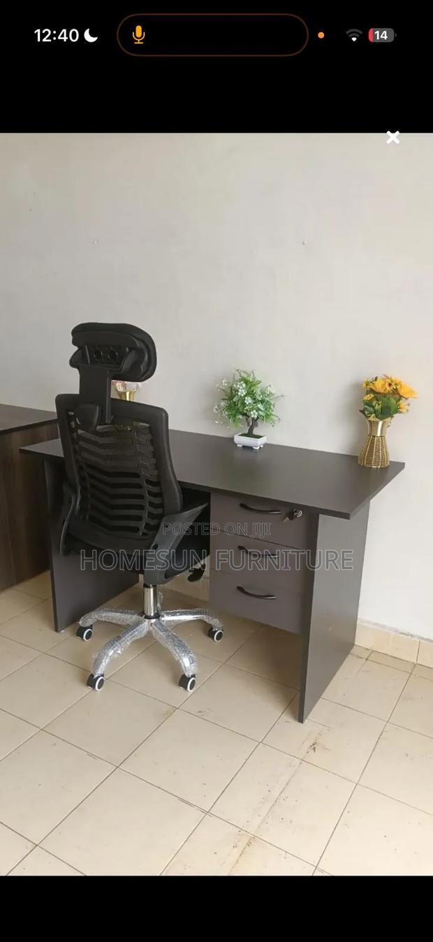 Study Desk And Office Chair - main view