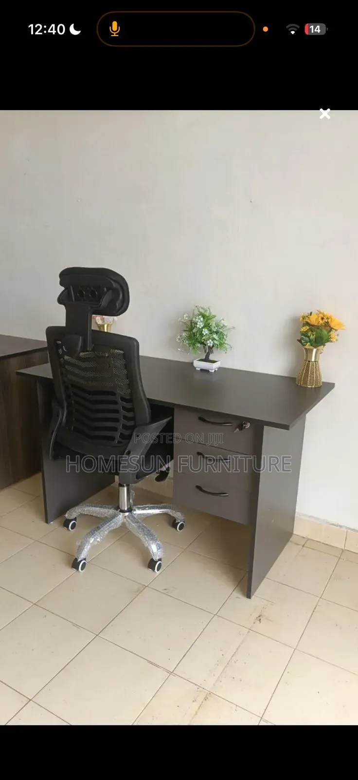 Study Desk And Office Chair