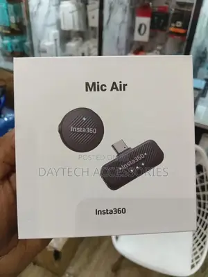 The Insta360 Mic Air Wireless Microphone Kit.