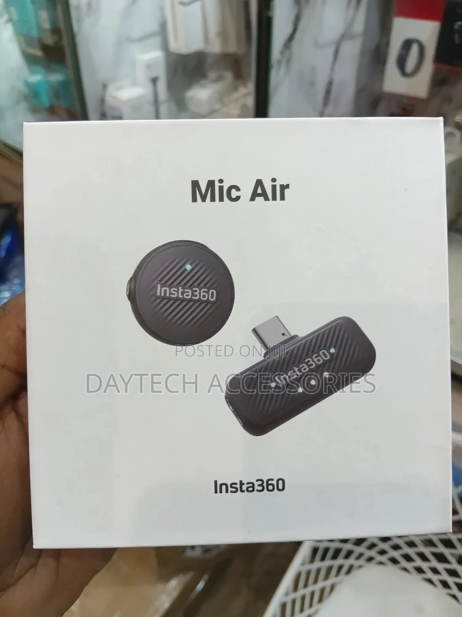 Insta360 Mic Air Wireless Transmitter and Receiver Kit (2.4 Ghz)