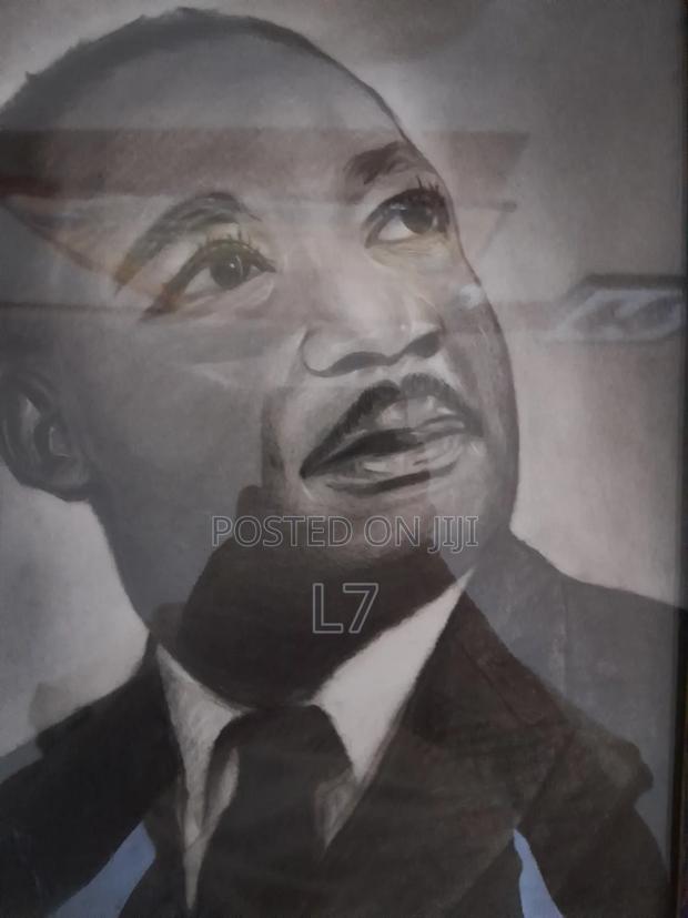 My A4-Size Art on Martin Luther King J.R. - main view