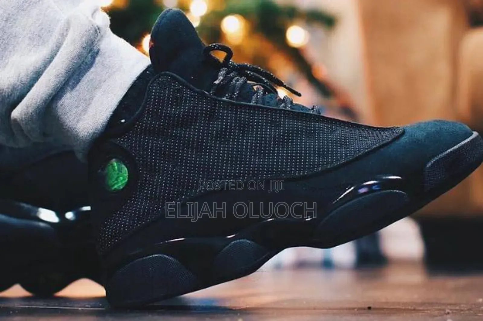 Air Jordan 13 Retro "Black Cat" Sneakers.