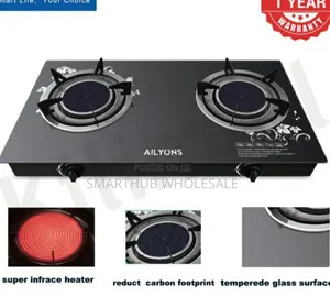 Infrared- Ailyons 2 Burner Infrared With 1 Year Warrant