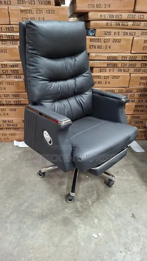 Executive Director's/C.E.O Office Leather Recliner Chair