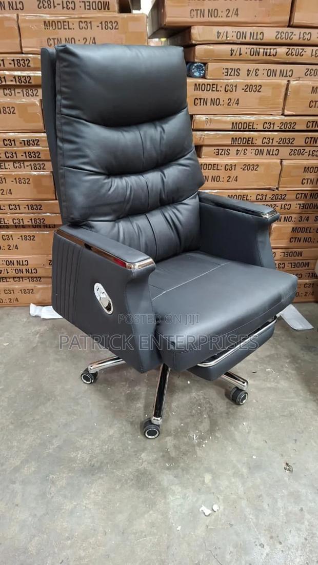 Executive Director's/C.E.O Office Leather Recliner Chair - main view