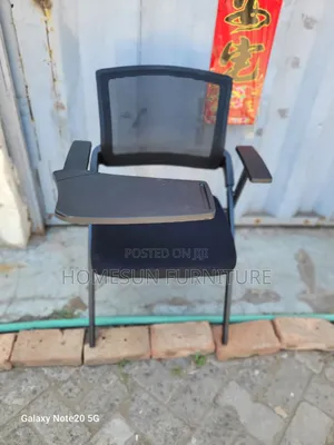 Meeting Chair With Notepad