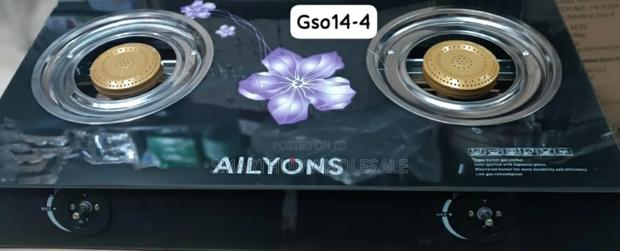 Ailyons Glasstop Double Burner Tabletop Cooker - main view