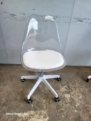 Clear Swivel Task Chair