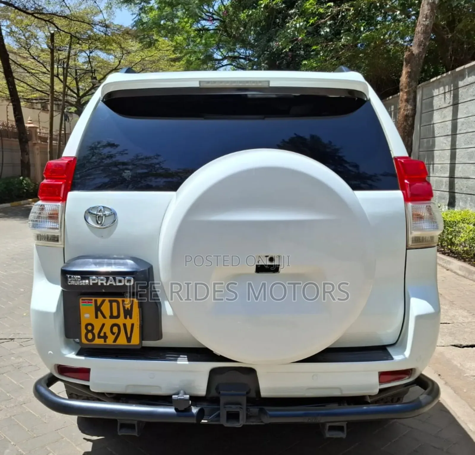 Toyota Land Cruiser Prado 3.0 TD 2012 White