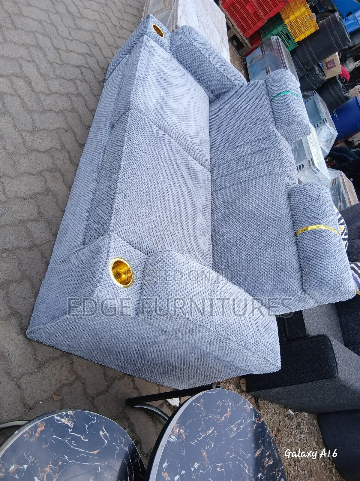 Springed Cushioned Three Seater Available for Sale