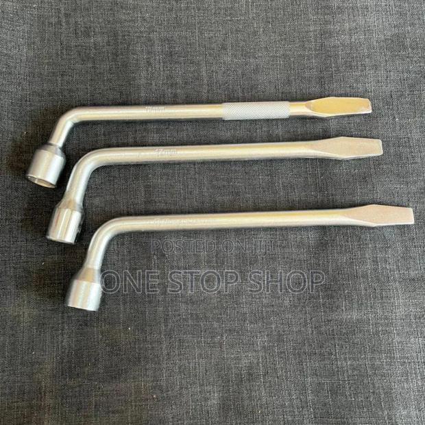 L Handle With Fixed Box Spanner 17/19/21/23 - main view