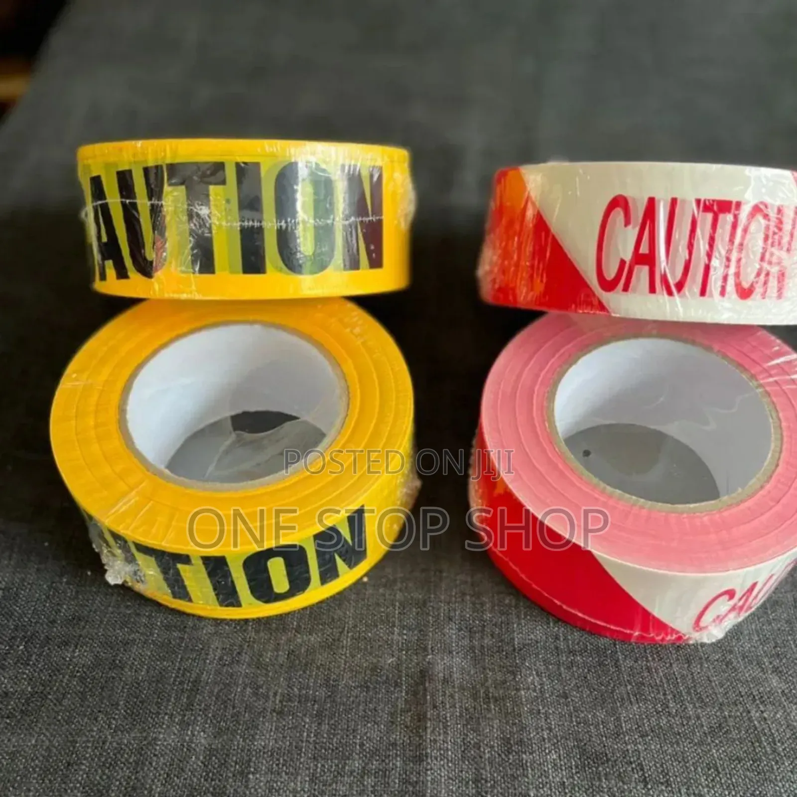 Different Colors Warning Caution Tapes
