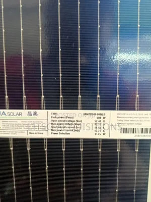 620w Bifacial Solar Panel- High Efficiency Power Generation