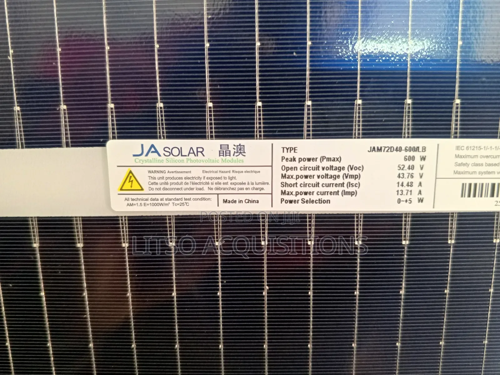 620w Bifacial Solar Panel- High Efficiency Power Generation