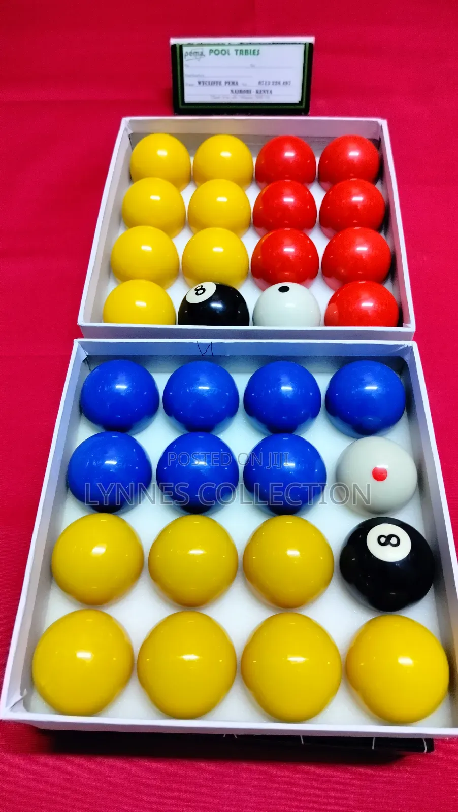 Billiard Plain Balls