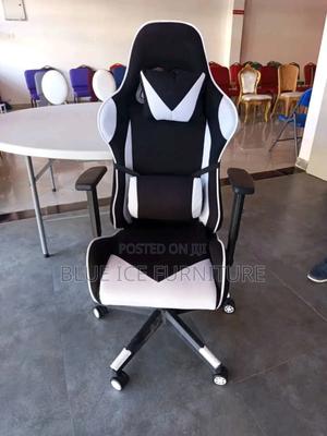 Padded Leather Gaming Chair - thumbnail 2
