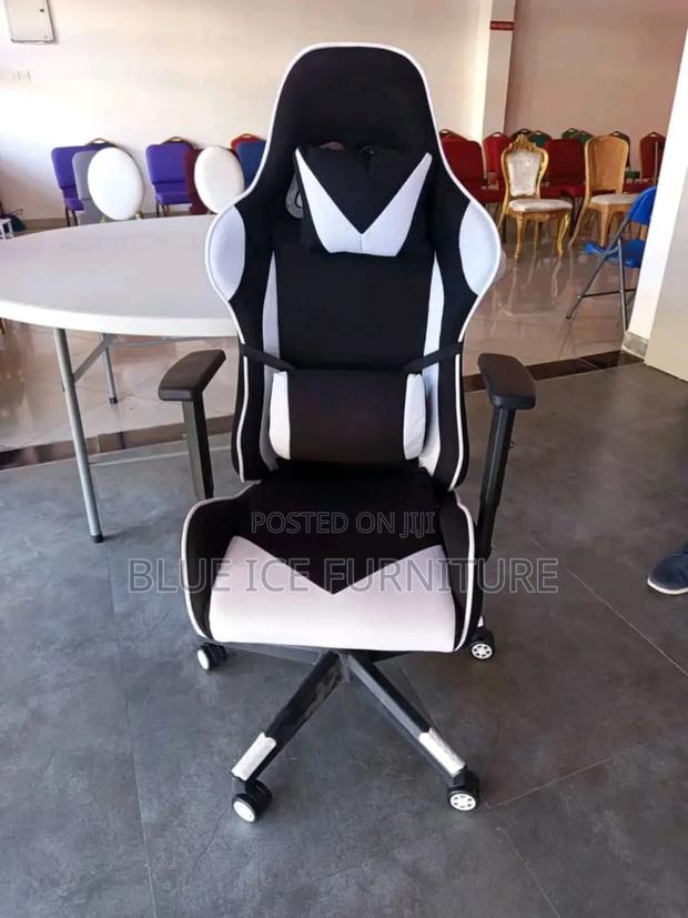 Padded Leather Gaming Chair - main view