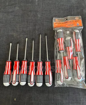 Brand New Usa Handles 6pc Screwdriver Set