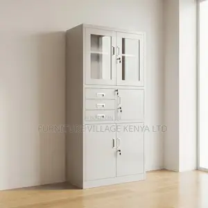 Office Cabinet; 2-door Metallic Office Filling Cabinet